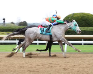 Here Mi Song wins the Commonwealth (G3) at Keeneland