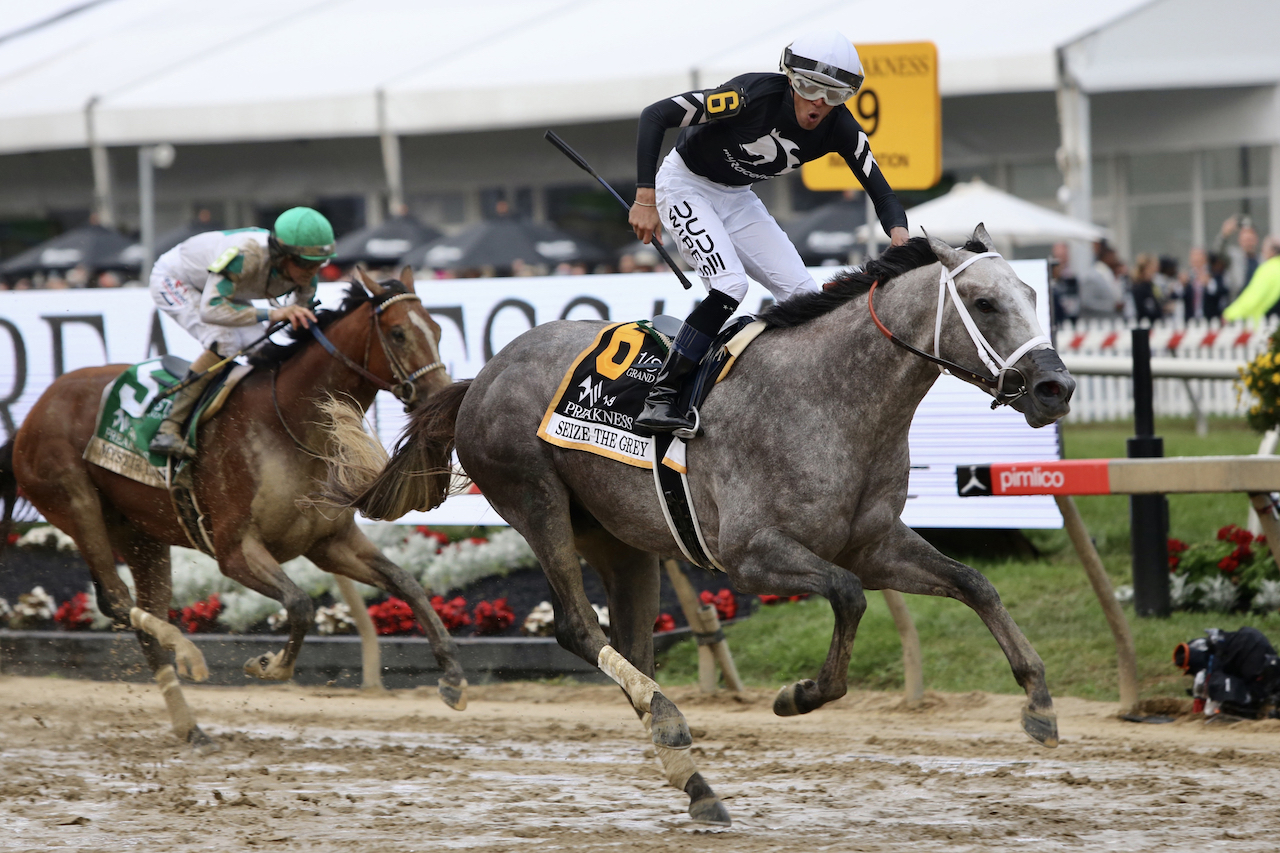 Seize the Grey wires Preakness, makes history for 88yearold Lukas