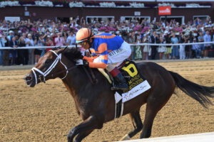 Fierceness wins the Jim Dandy at Saratoga