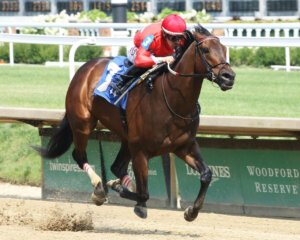 Warrior Johny wins at Churchill Downs.