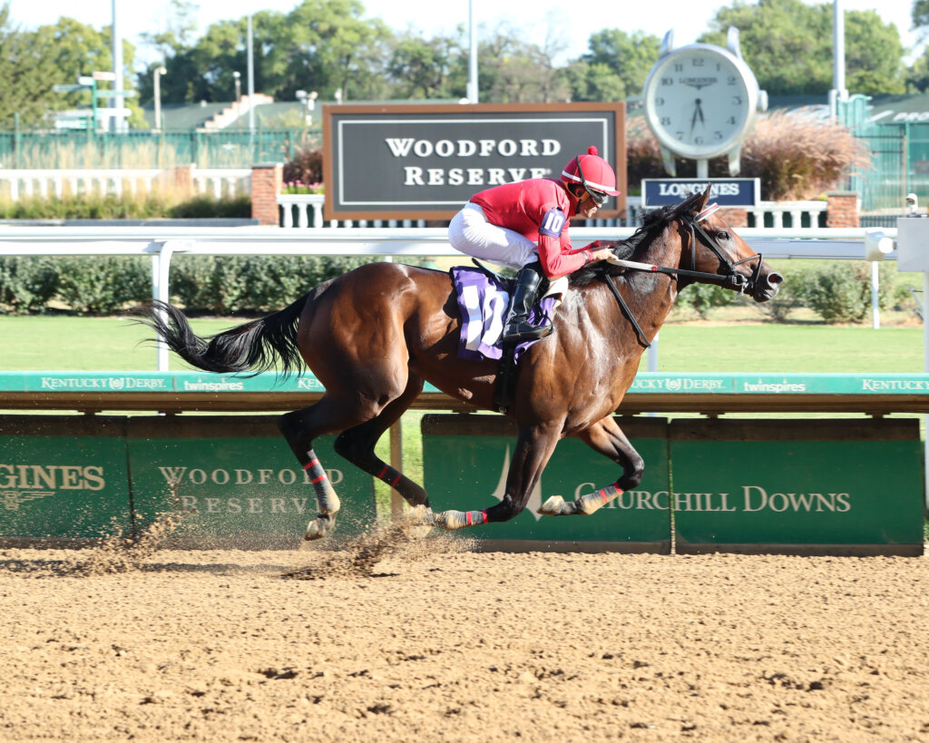 Jonathan's Way wins the Iroquois (G3) at Churchill Downs