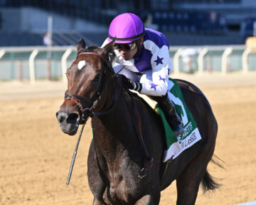 Scottish Lassie wins the Frizette at Aqueduct