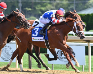 Tip Top Thomas wins at Saratoga. 