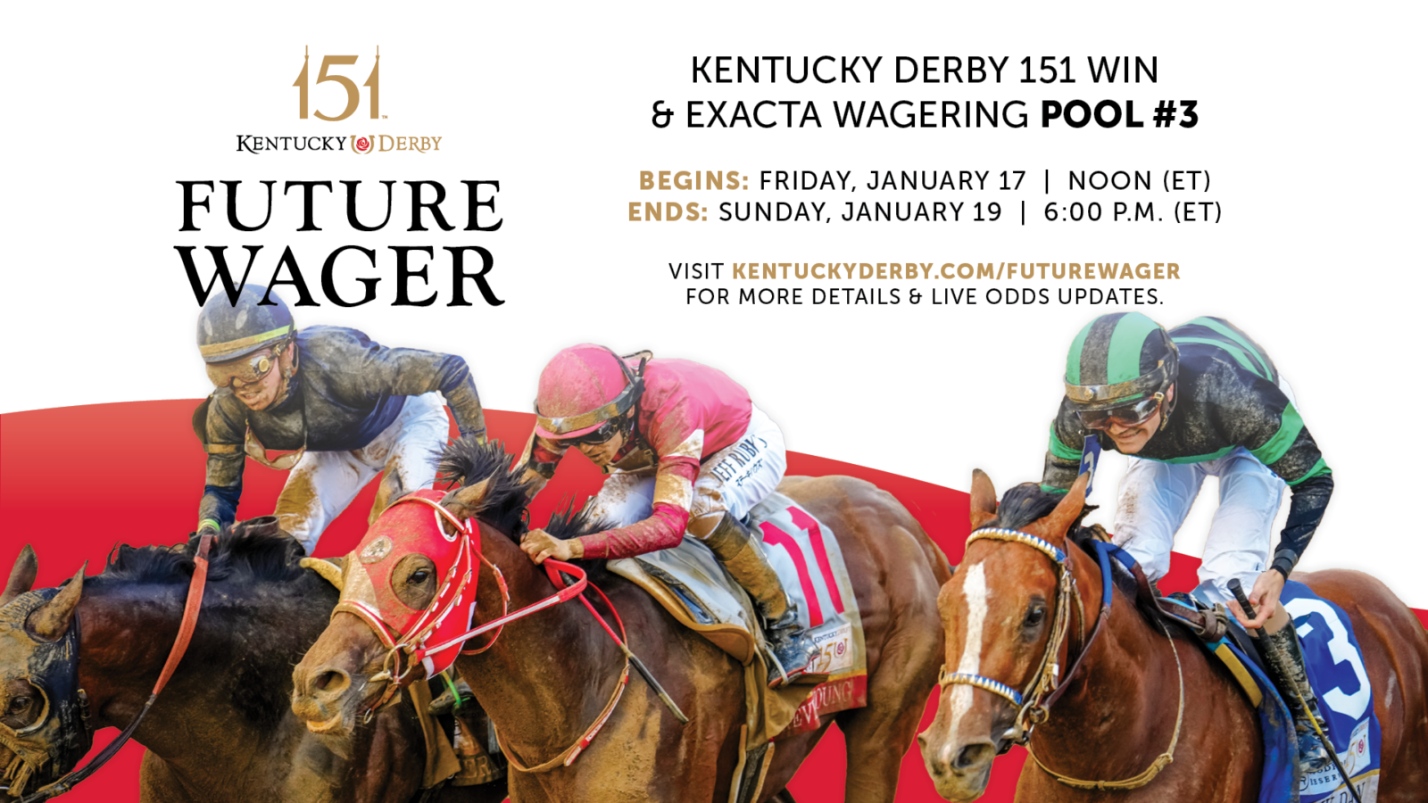 Churchill Downs News Release Kentucky Derby Future Wager Pool 3 Opens