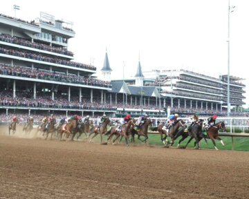 Mystik Dan wins the 150th Kentucky Derby at Churchill Downs.