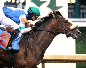 Monet's Magic wins at Churchill Downs. 