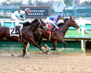 Vodka N Gingerale wins at Churchill Downs with Spenard coming in a close second.