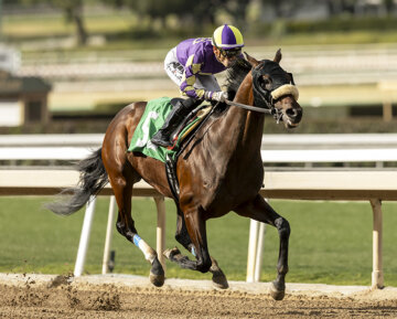 Baeza wins at Santa Anita.